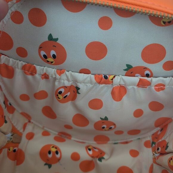 Disney Parks  Round Orange Bird Purse ~ Cross over Shoulder Bag - Picture 7 of 10